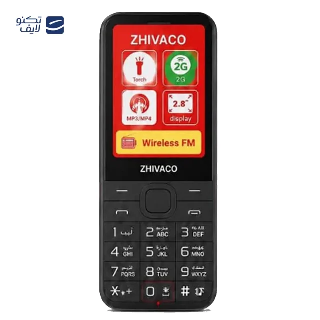 گوشی موبایل ژیواکو مدل F302 دو سیم کارت